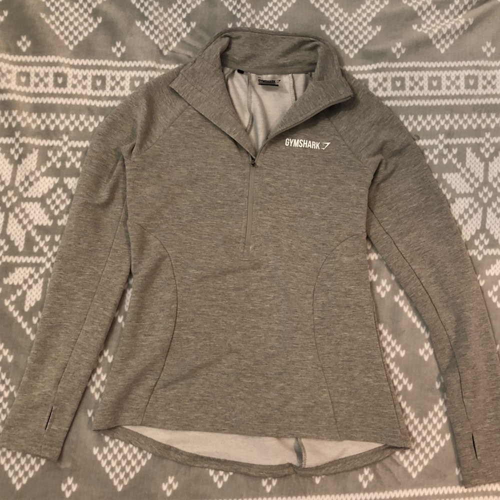 GYMSHARK half zip